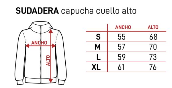 Sudadera Cremallera REVOLVIENDO